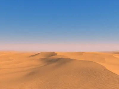 Desert 3D model