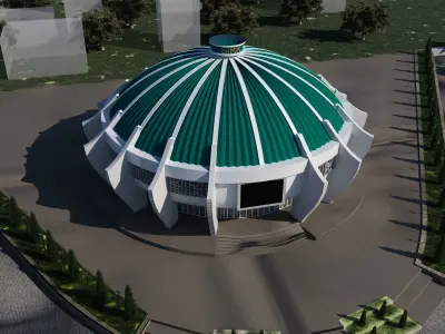 state circus 3D model