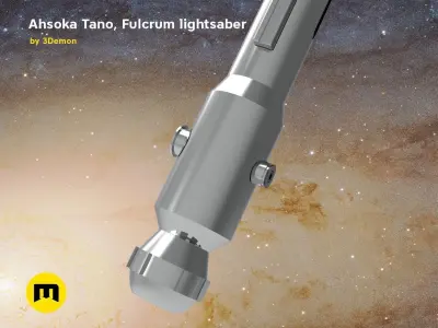 Ahsoka Tano Fulcrum lightsaber  3D print model
