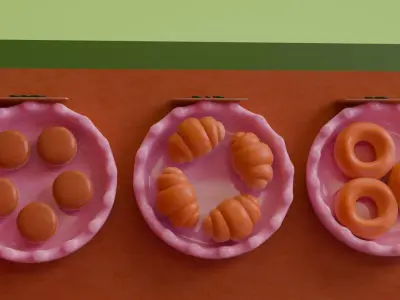 The Pink Oven 3D model