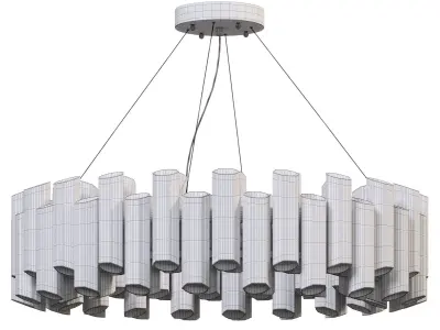 KEBO AMAZING GLASS CHANDELIER by Lalume 3D model