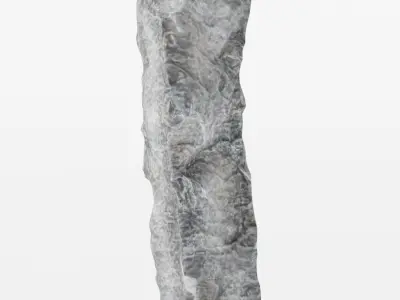 Standing Stones - 10 Low-Poly Monolith Models - Game-Ready Low-poly 3D model