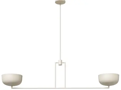 Lulu and Georgia linear chandelier Talley 3D model