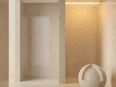 Marble wall 119 3D model