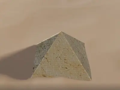 Pyramid egyptian Free 3D model