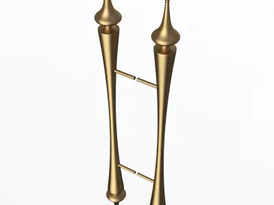 Door Knob 03 Low-poly 3D model