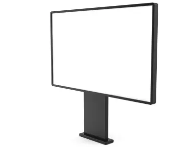 Billboard 19 3D model