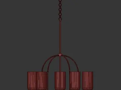 Espy Chandelier 3D model