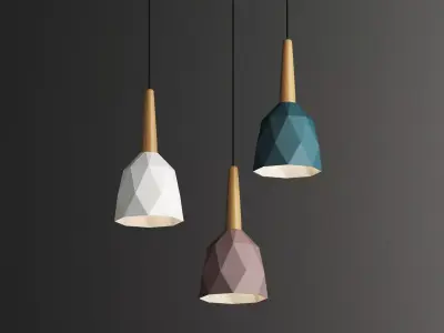 Ceiling light 3D model 56