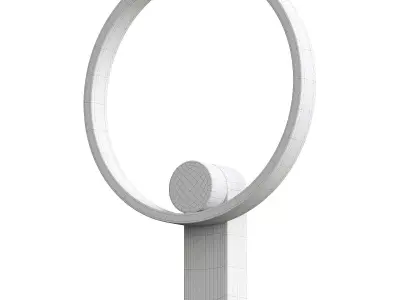 Lucande LED wall lamp 3D model