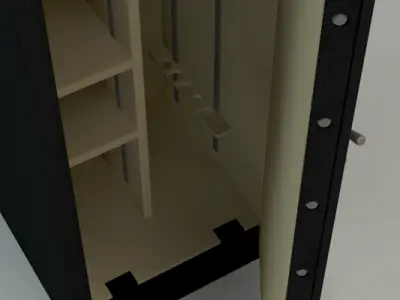 Browning safe 3D model