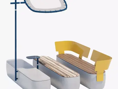 Scape long module 3D model