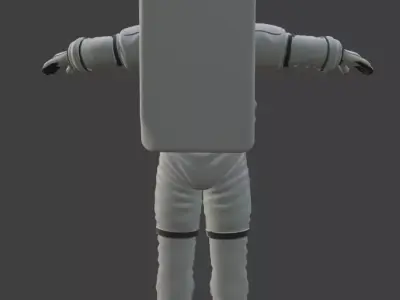 Astronaut Spacesuit 3D Model 3D model