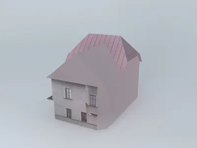 The building at Legion Street in Pilsen Free 3D model