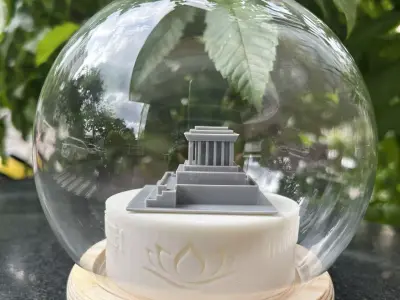 Ho Chi Minh Mausoleum in 3D 3D print model