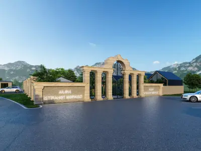 Garden Restaurant 3D model