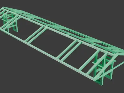 Door cap model 3d  3D model