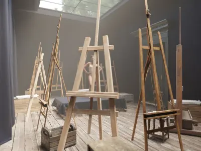 Academy of Fine Arts model  3D model