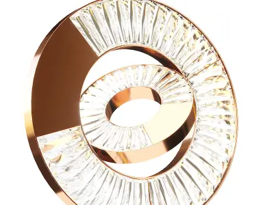 Lampatron CELESTINA pendant light 3D model