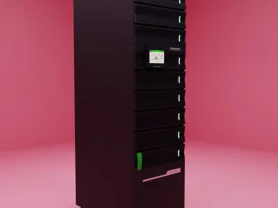 Socomec Modular Online UPS for Industrial  Data Center Use 3D model