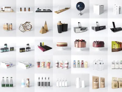 Furniture Library Collection - 1062 Models 3D Model Pack