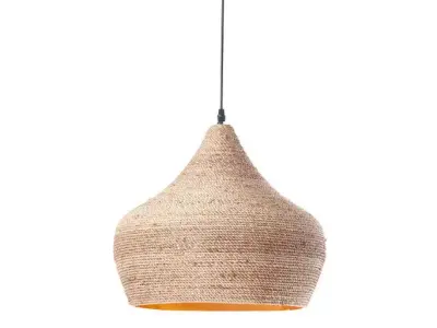 kitchen pendant light made of jute 3D model