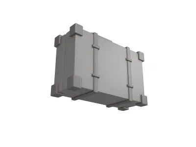 Briefcase v1 002 Low-poly 3D model