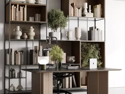 Boss Desk - Office Furniture - workplace 37   3D model