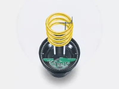 TRADFRI LED bulb E27 250 lumen 3D model