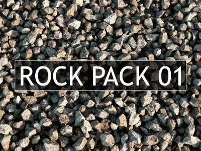 ROCK PACK 01 3D model
