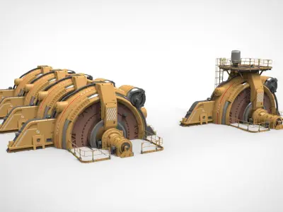 sci fi generator 1 3D model