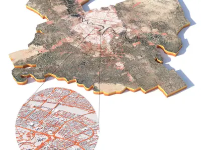 Baghdad Iraq 3D model