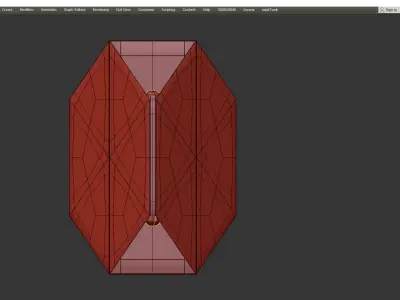 CHAUSSON SCONCE Low-poly 3D model