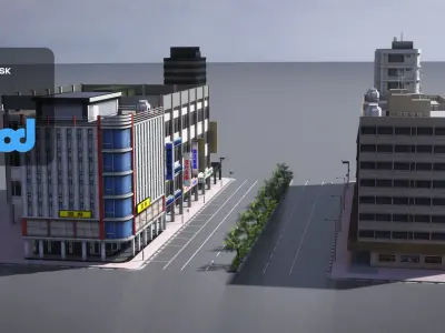 TW Street 002 3D model
