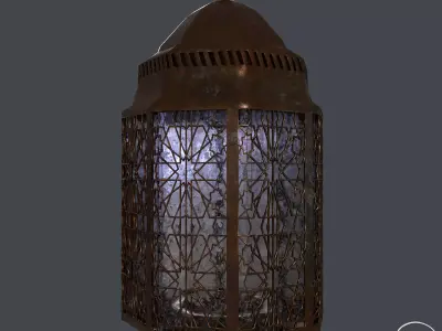 Moroccan Lamp 3D model