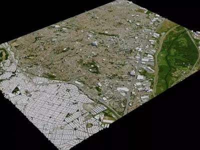 Guarulhos - Brazil 3D model
