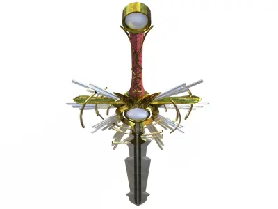 Amatersau light Low-poly 3D model