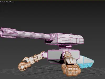 CyberTank Model GRN 3D print model