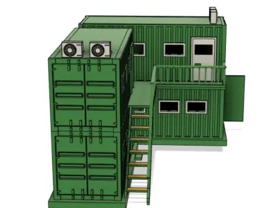 Field Office 3D print model