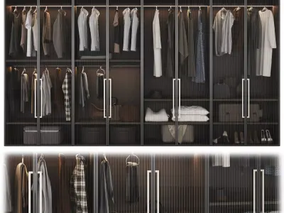 Wardrobe 43 3D model