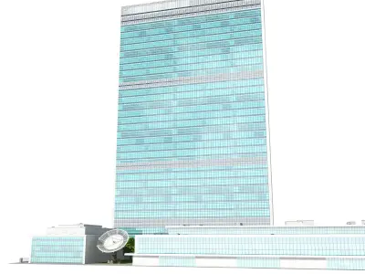 United Nation Headquarter  3D model