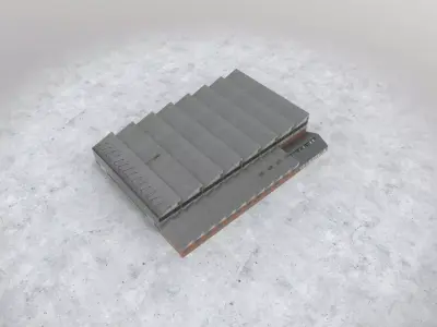 EGCC Hangar1 Low-poly 3D model