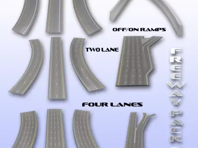 Freeway pack 3f 3D model