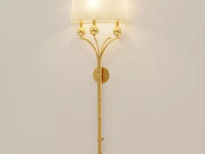 Three-Light Wall Sconce John-Richard AJC-8740 3D model