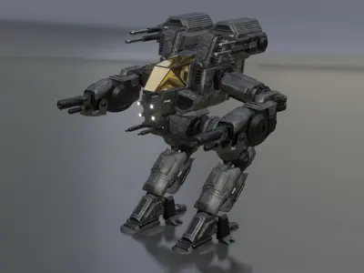  Robot Demolition Machine 3D model