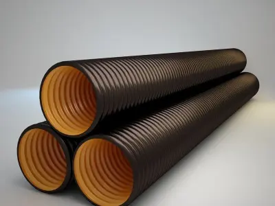 Drainage Tube 3D model