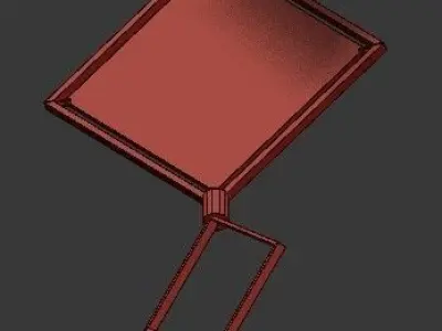 Untitled quadra pendant light 3D model