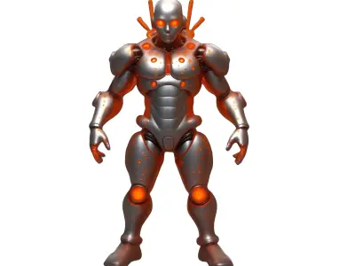 Cybernetic Character Collection 3D print model