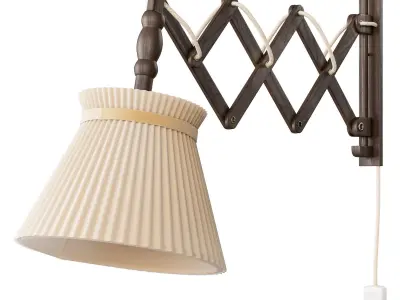 Zara Home Retractable Wall Lamp 3D model