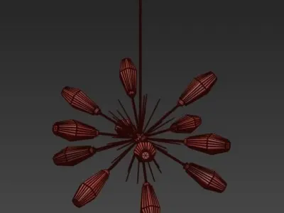 AALTO OVAL STARBURST 3D model